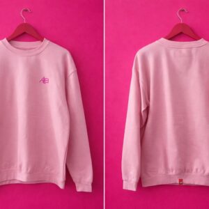Hoodie Alobien Mini Logo - Rosa