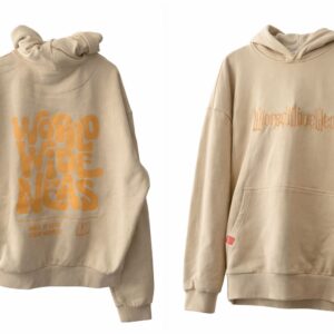 Chompa WorldWideNeas Big Logo - Beige