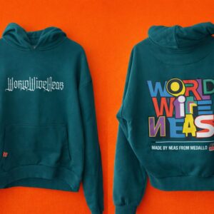 Chompa WorldWideNeas Big Logo - Verde