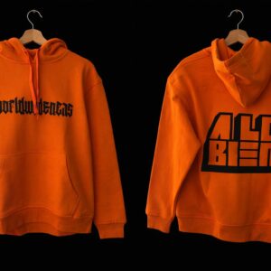 Chompa WorldWideNeas Basic Logo - Naranja