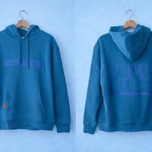 Chompa WorldWideNeas Basic Logo - Azul