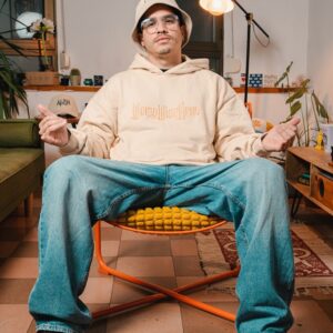 Hoodie Beige - Algodón 460grm